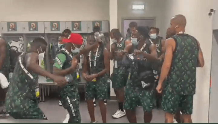 AFCON 2021: How Super Eagles Players Are Celebrating Saturday Victory Over Sudan