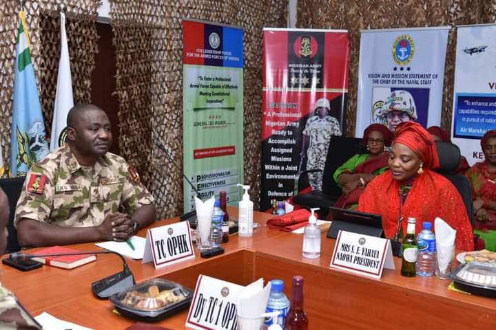 Wife Of Army Chief Distributes Palliative To Widows Of Nigeria Troops In Maiduguri