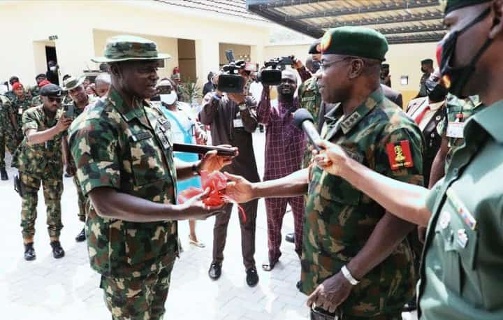 COAS Commissions Remodeled AHQ Annex, RSM House, Recommits To Troops Welfare