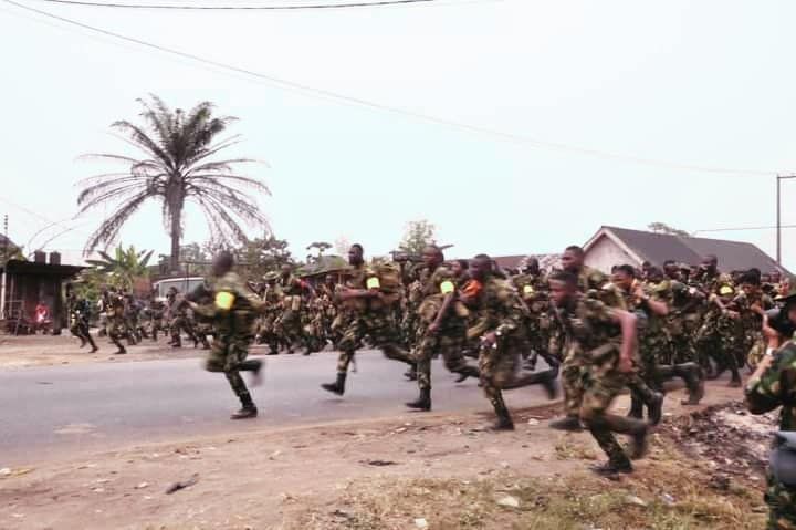 COAS Flags Off Madien Combat Platoon Cross Country Championship (CPC3) 2022
