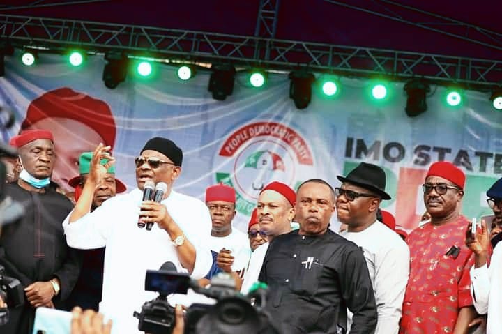 A Party That Can’t Organize Its Convention Is Inept, Wike Says, Takes On APC In Owerri