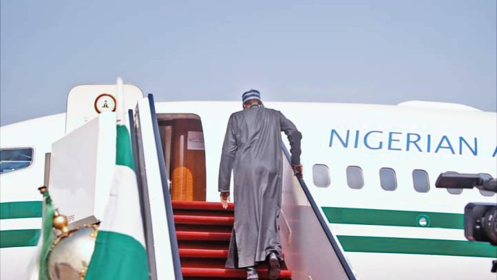 BREAKING: President Buhari Jets Out On Medical Trip Again! An Expensive Presidency?