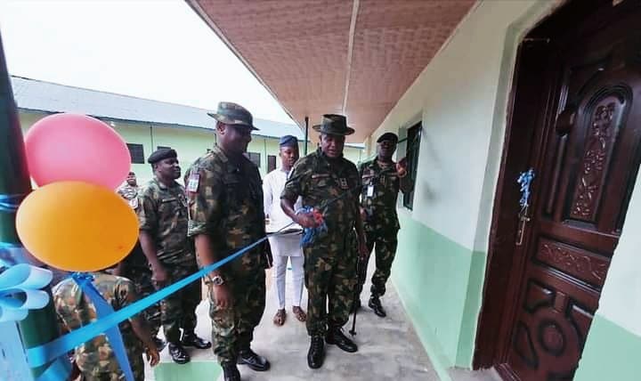 35 Artillery Brigade Commissions Renovated Classroom Blocks In Nyangoa Barracks, Abeokuta