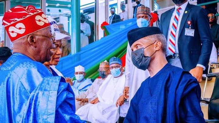 What VP Osinbajo Said In His Congratulatory Message To Tinubu On His APC Primary Victory
