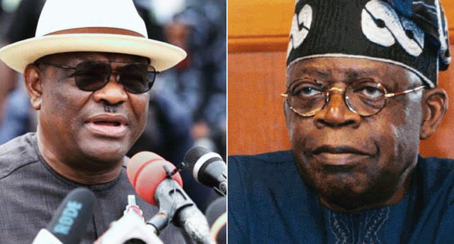 Tinubu Refutes Report Of Meeting with Gov. Wike In France