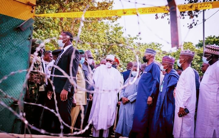 Terrorist Attack On Kuje Prison: Distraught Buhari Questions Intelligence, Defence Failure