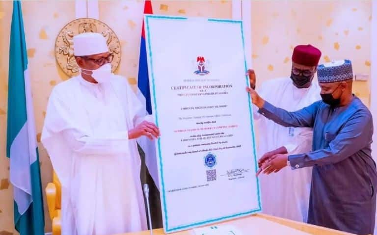 Buhari Unveils NNPC As New Company, Says It Will Guarantee National Energy Security