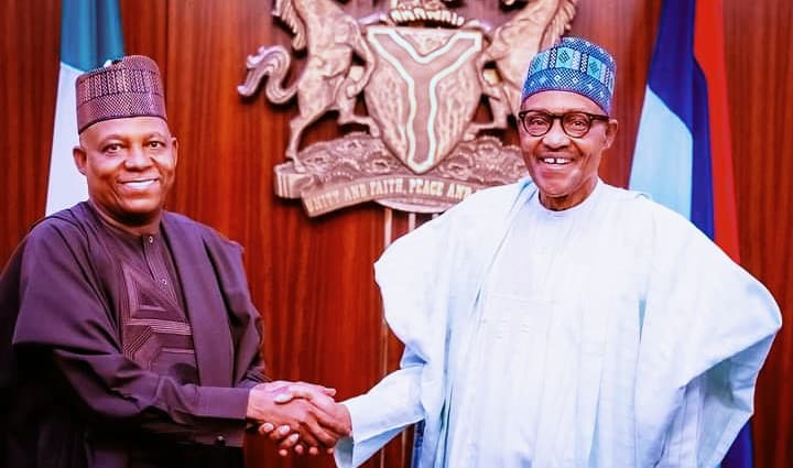 I Will Respond To You When Handing Over To You And Your Boss, Buhari Tells Shettima