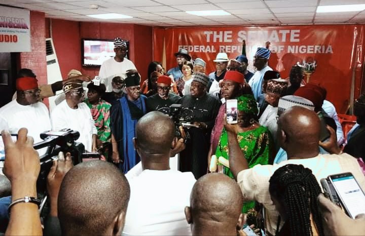 Terrorism: Presidency Dismisses Walk Out By PDP Senators As Performative, Babyish Antics