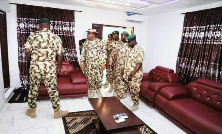Theatre Commander Of OPHK Commissions Infrastructural Projects In Giwa Barracks