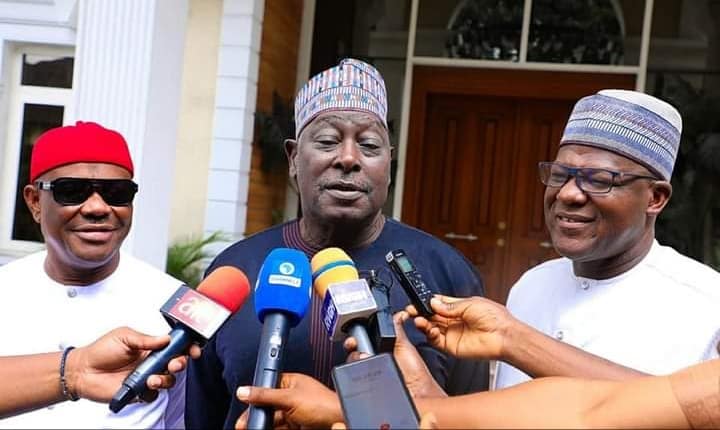 Muslim-Muslim Ticket: Ex-Speaker Dogara, Ex-SGF Lawal Meet Gov. Wike In PH