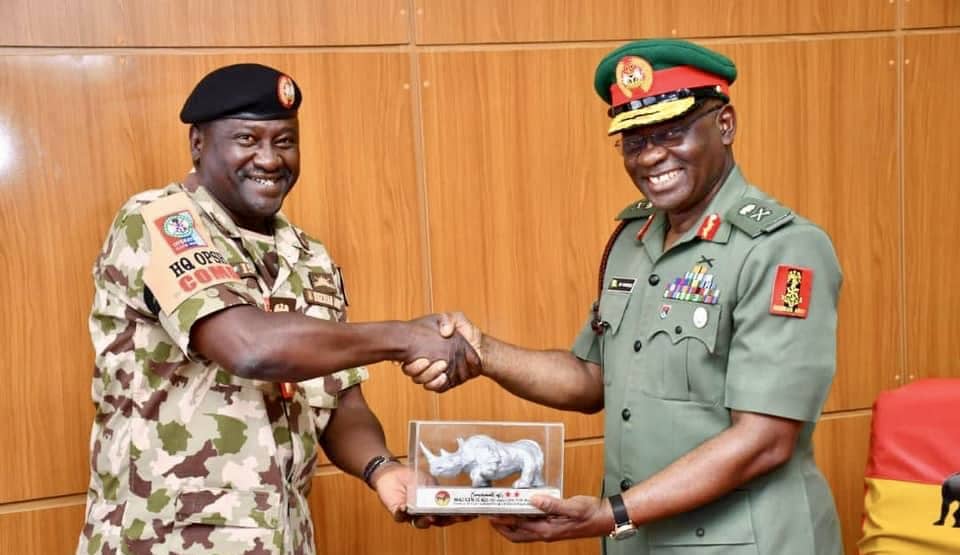 GOC 3 Division Gets Pat On The Back From Nigerian Army Policy Chief For Infrastructural Development