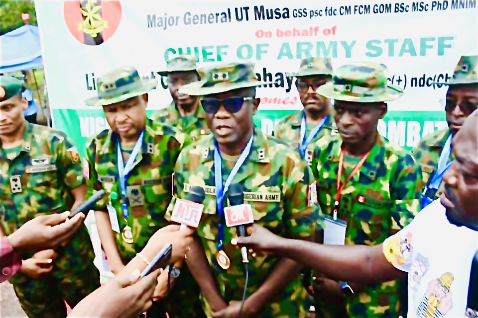 81 Division Wins As Nigerian Army Inter-Divisions Combat Orienteering Competition Ends
