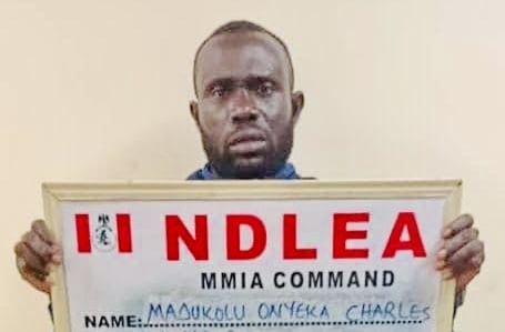 BREAKING: NDLEA Arrests Man, Convicted Earlier In Ethiopia, With Cocaine At Lagos Airport