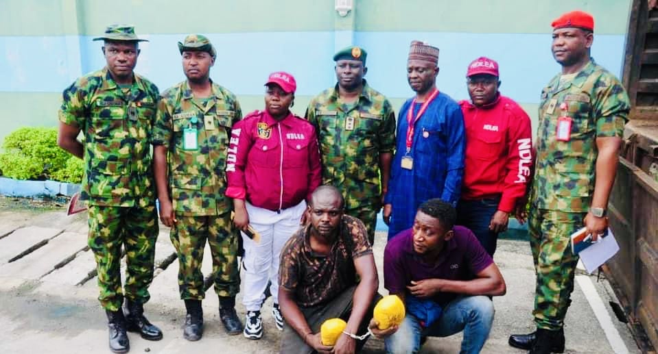 BREAKING: 81 Division Nigerian Army Troops Intercept 792 Parcels Of Indian Hemp