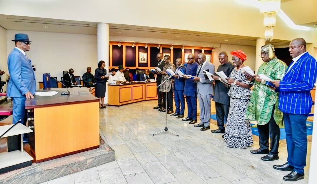 Gov. Wike Braces Up for Strong Finish, as 18 New Rivers Commissioners Take Oath of Office