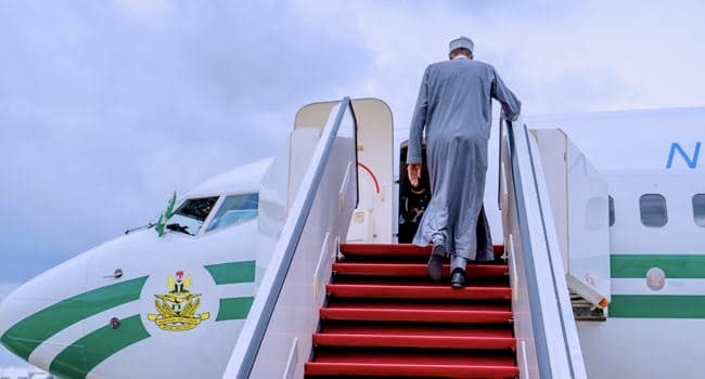 BREAKING: Buhari Abandons Nigeria for the UK Again, Despite Heightened Securuty Threat