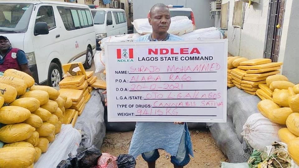 2.4 Million Tramadol Pills from Pakistan Intercepted by NDLEA at Lagos Airport