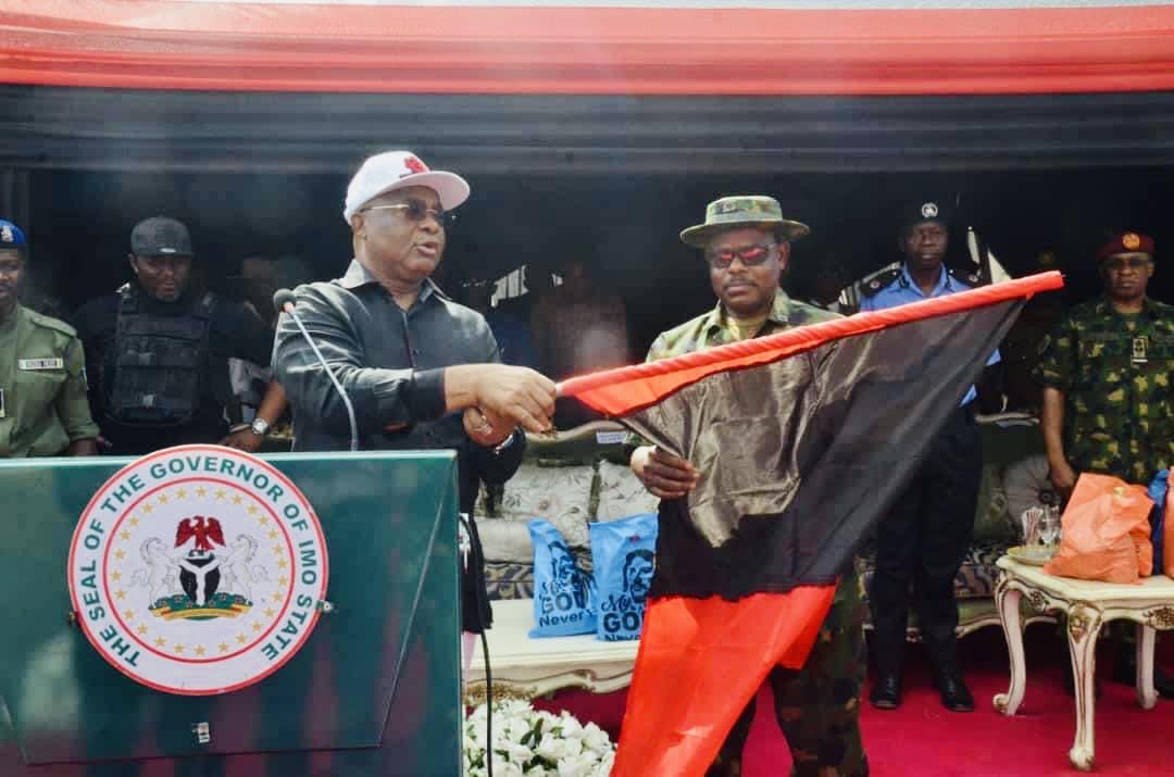 More Woes for IPOB/ESN/UGM in Imo as Gov. Uzodinma Flags Off Exercise Golden Dawn II