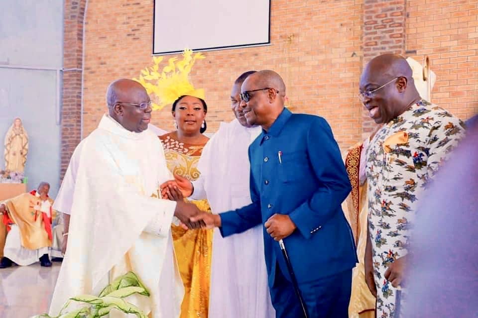 Wike-led PDP G5 Governors Attend Wedding of Supreme Court Justice Nweze’s Daughter