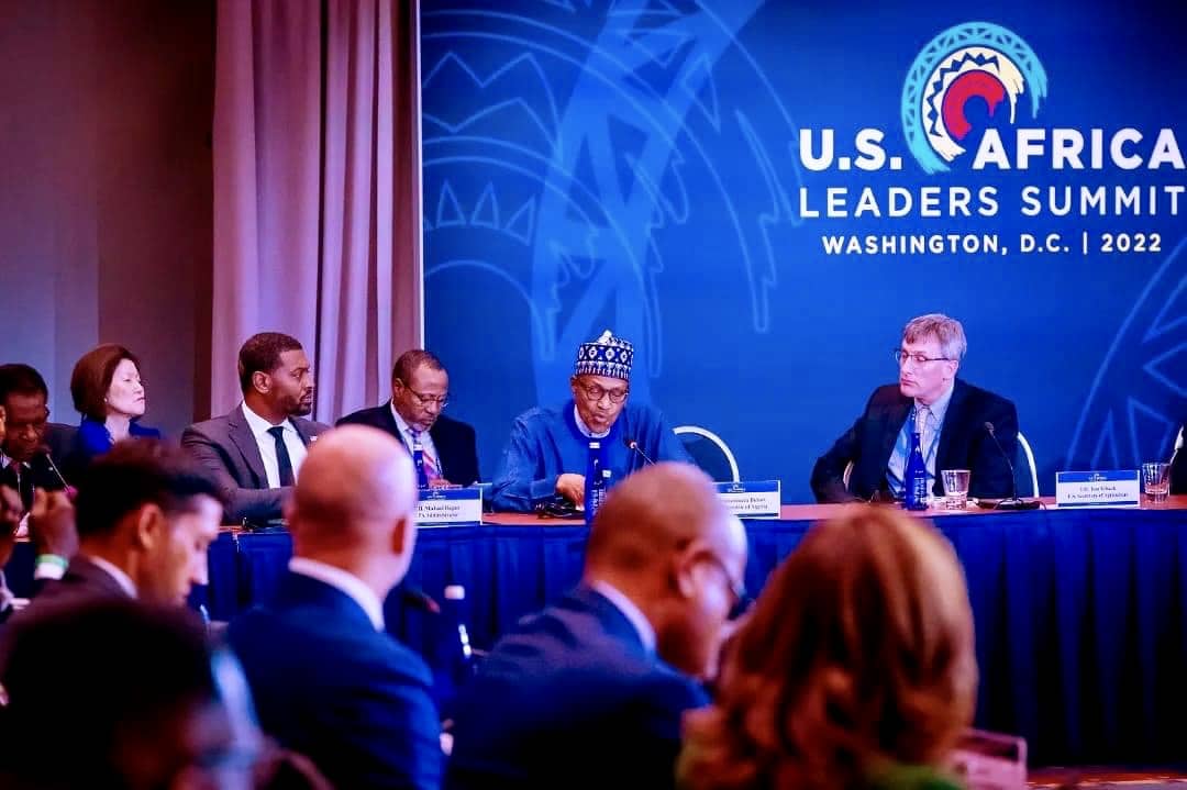 Buhari Outlines Energy Transition Plan at U.S.-Africa Leaders Summit, Targets 30GW By 2030