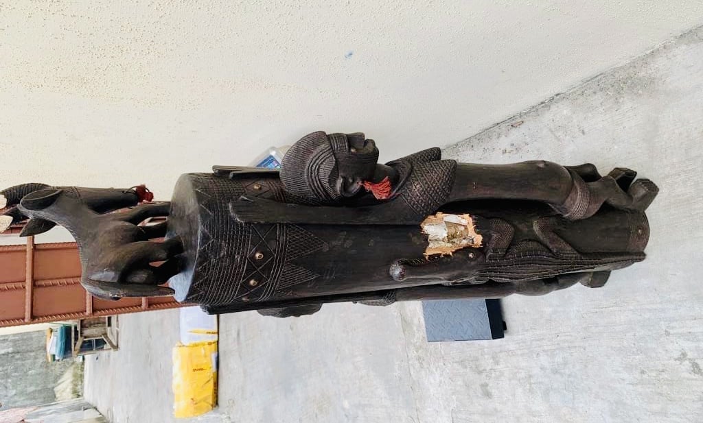 How NDLEA Intercepted Drug Consignments Concealed in Wooden Statue, Imported Vehicle