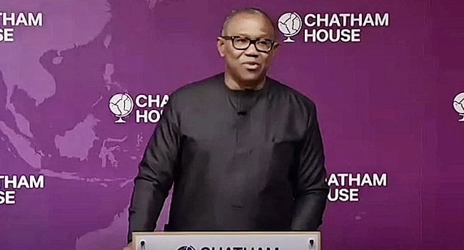 Chatham House: Peter Obi Proffers Solution to Nigeria’s Multifaceted Challenges in Crucial Speech