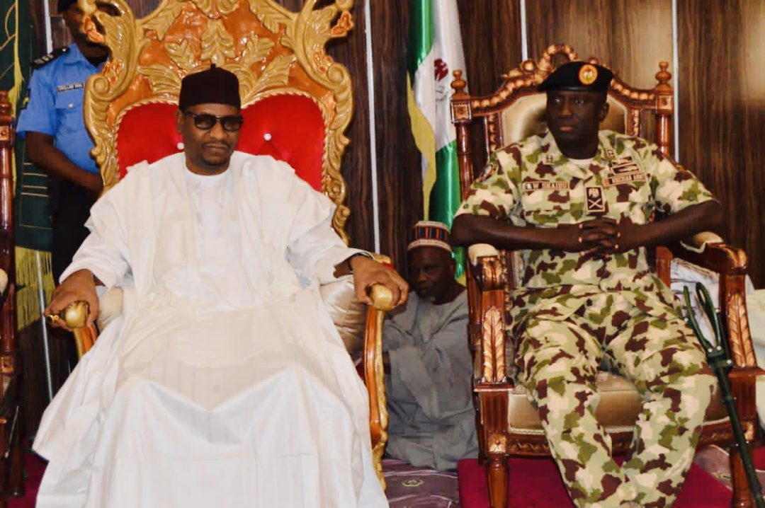 GOC ‘Satisfied’ as Emir of Bama Explains How His Domain was Secured by 7 Division Troops