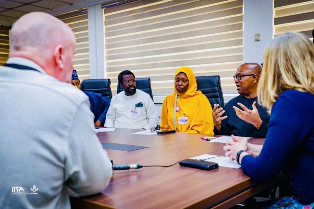 Peter Obi Advocates Agricultural Revolution in IITA Visit