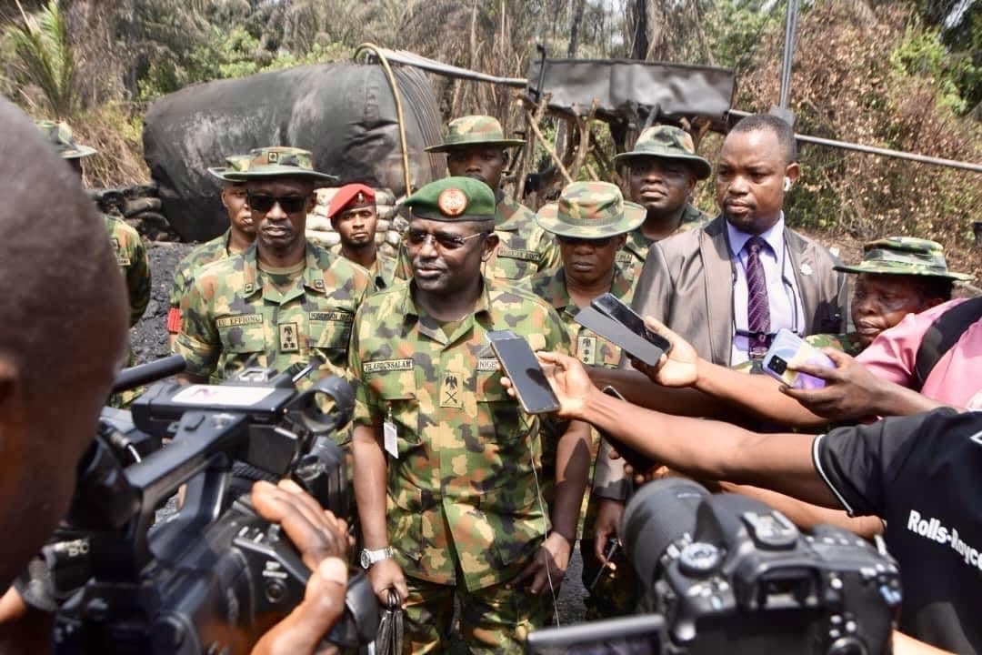 Troops Smash Massive Illegal Oil Bunkering Operation in Rivers State