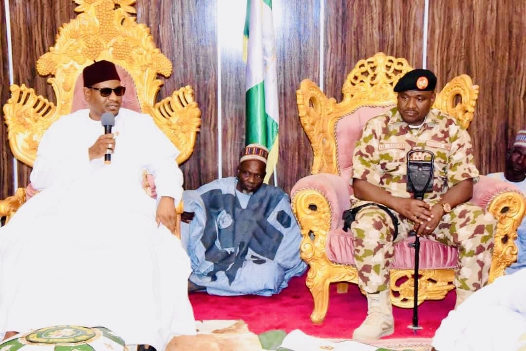Shehu of Bama Commends Nigeria Army for Restoration of Peace in His Emirate, as GOC Assesses Troops’ Operational Readiness
