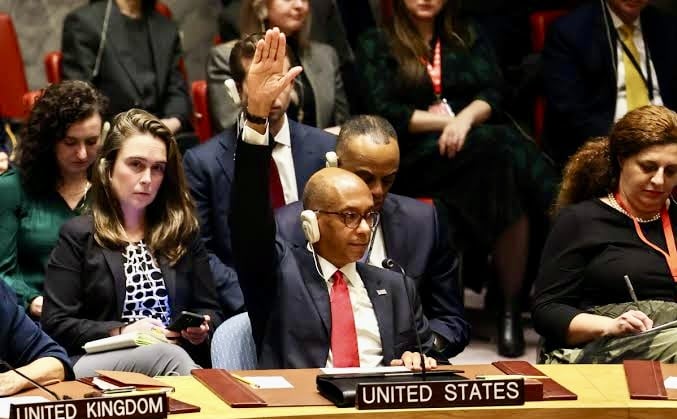 BREAKING: UN Ceasefire Resolution for Gaza Crisis Is Vetoed by the U.S.