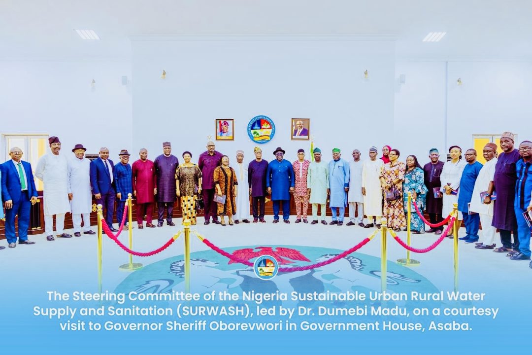 Governor Oborevwori Vows to Boost Rural Water Supply for Improved Sanitation