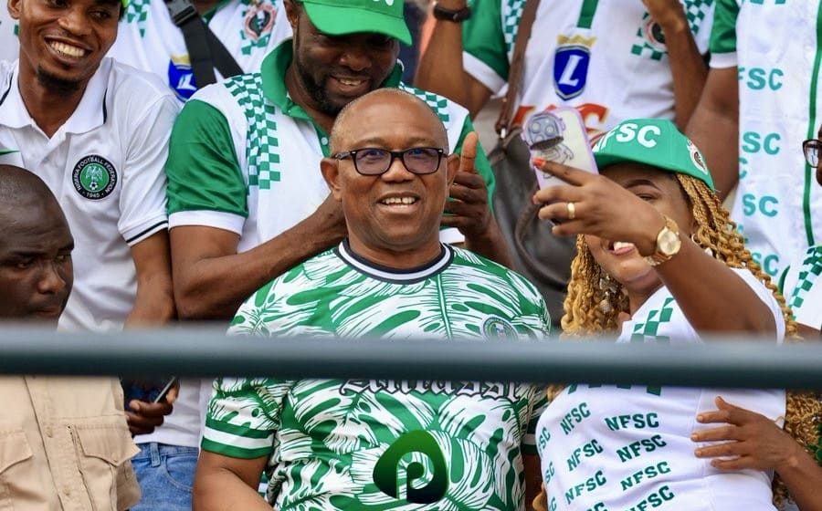 BREAKING: Peter Obi Writes Super Eagles, Cancels AFCON Finals Attendance After Loss of “Dear Friends” Herbert Wigwe and Ogunbanjo