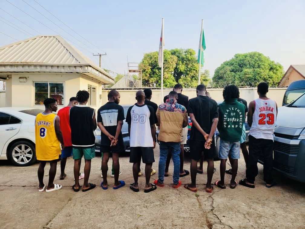 EFCC Strikes: 14 Alleged Cybercriminals Nabbed in Makurdi “Yahoo Academy” Bust