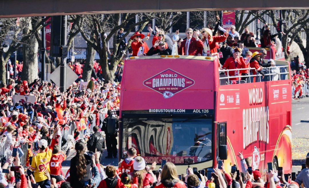 A Mass Shooting during the Super Bowl Celebration of Kansas City Chiefs Results in One Fatality and Numerous Injuries.