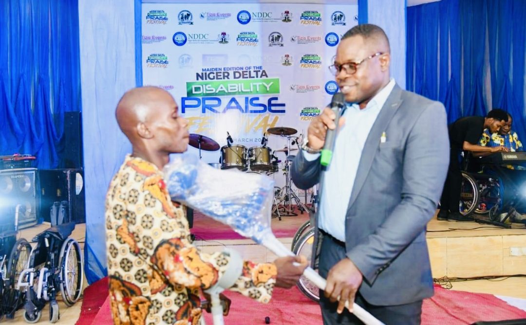 NDDC Enables People with Impairments: Presents Mobility Aids at the Niger Delta Disability Praise Festival