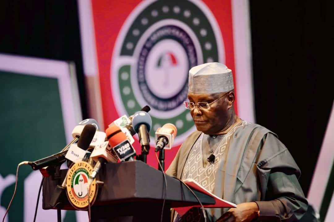 Atiku Addresses PDP Crisis, Says “Only God Gives Power,” Amidst Calls for Constitutional Reforms