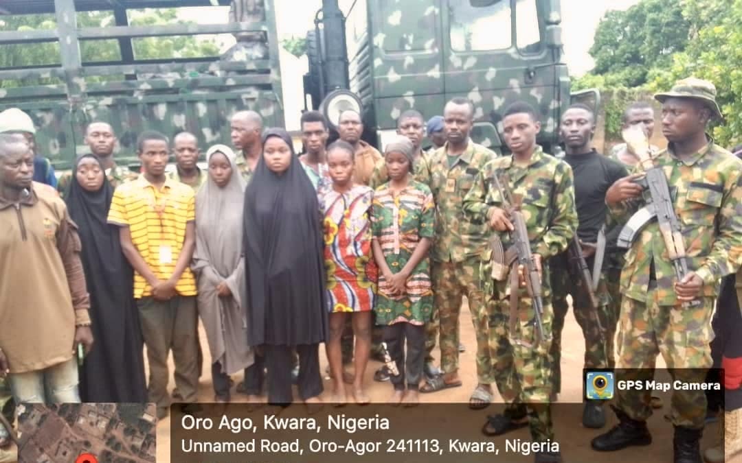 Troops Intercept More Abducted CUSTECH Students, Rescue 8 in Intense Clearance Operation in Kwara State