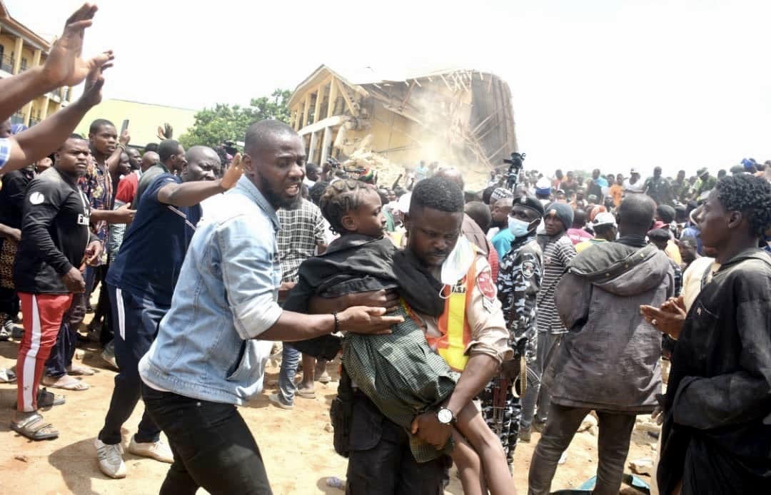 Tears and Tragedy in Plateau: NGF Stands with Families as School Collapse Claims 22 Lives and Injures 154