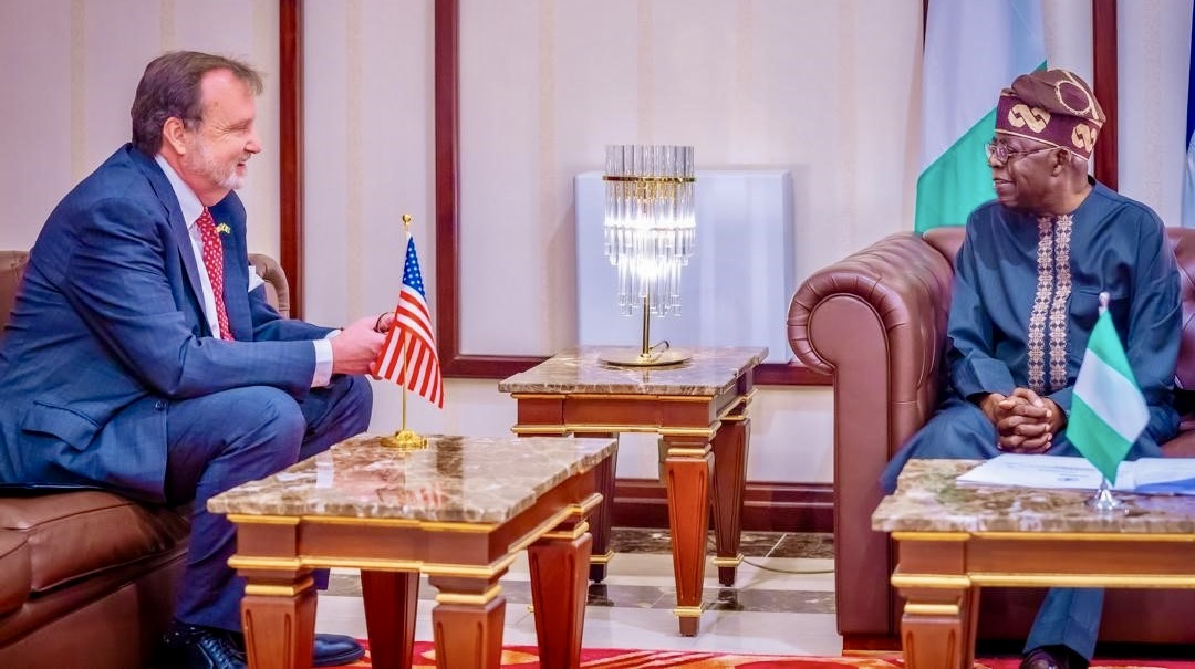 Ambassador Richard Mills Presents Credentials to Nigeria’s President Tinubu Amidst Rising Tensions