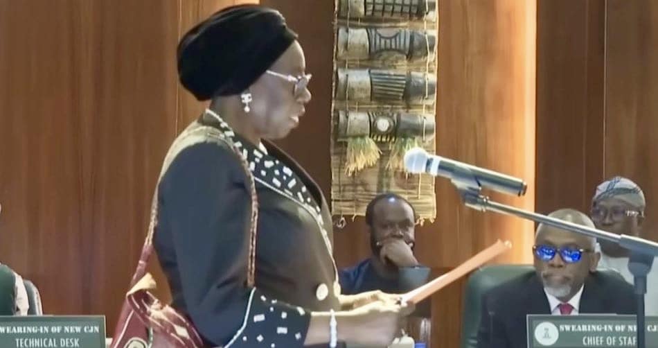 Is There an Office of First Son? Nigerians Question Seyi Tinubu’s Presence at CJN Swearing-In Ceremony