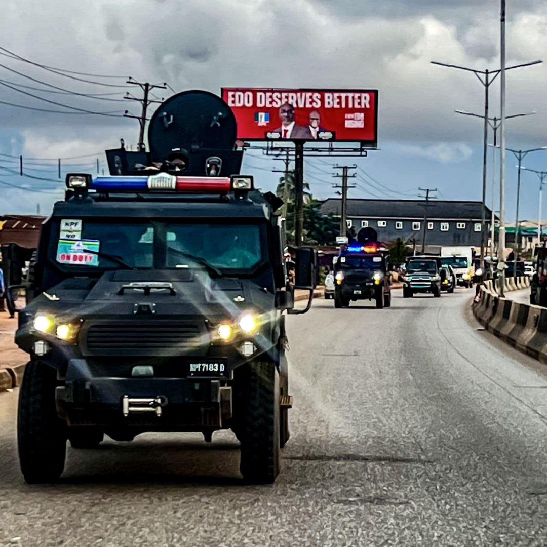 Edo Elections: Police’s Bold Show of Force—A Political Theatre or Necessary Action?