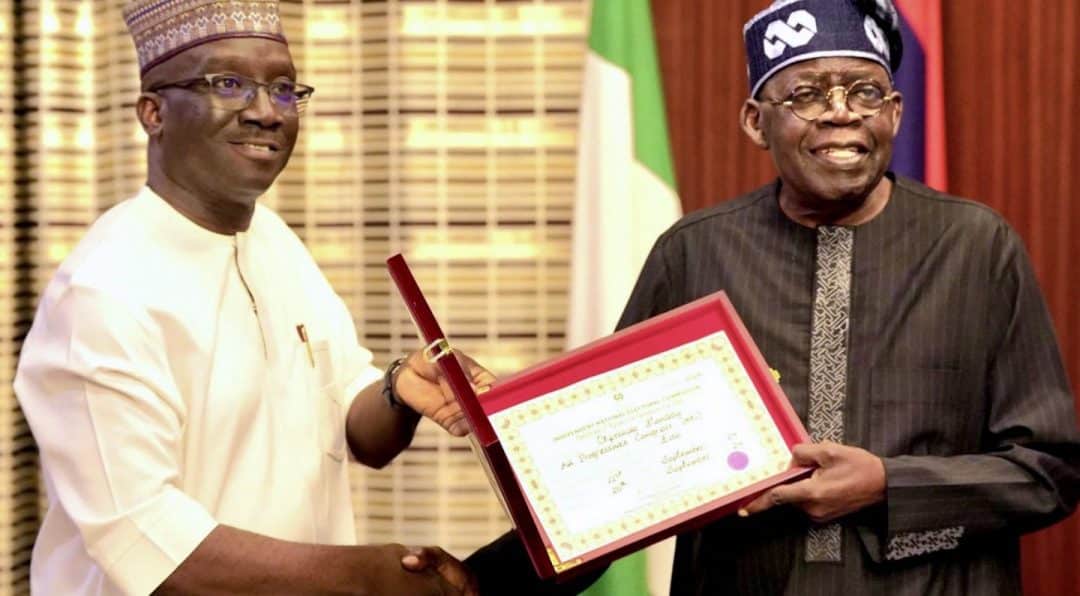 INEC’s Shocking Endorsement: Edo State’s New Political Era as Okpebholo Receives Certificate of Return