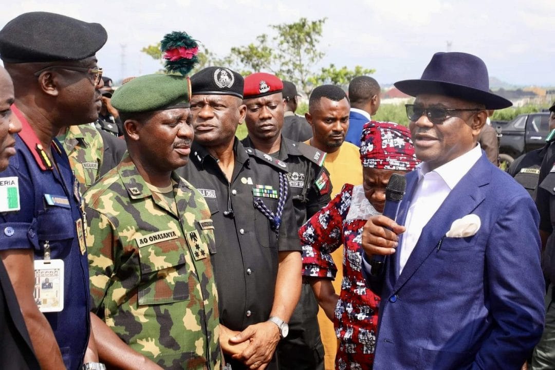Wike Unleashes Bulldozers on Sabon Lugbe: Illegal Structures Demolished Amid Crackdown on Land Grabbers