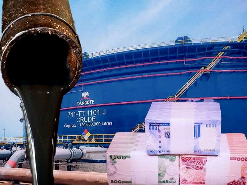 Nigeria’s Groundbreaking Move: Selling Crude Oil in Naira to Dangote Begins – A Bold Gamble for Economic Sovereignty