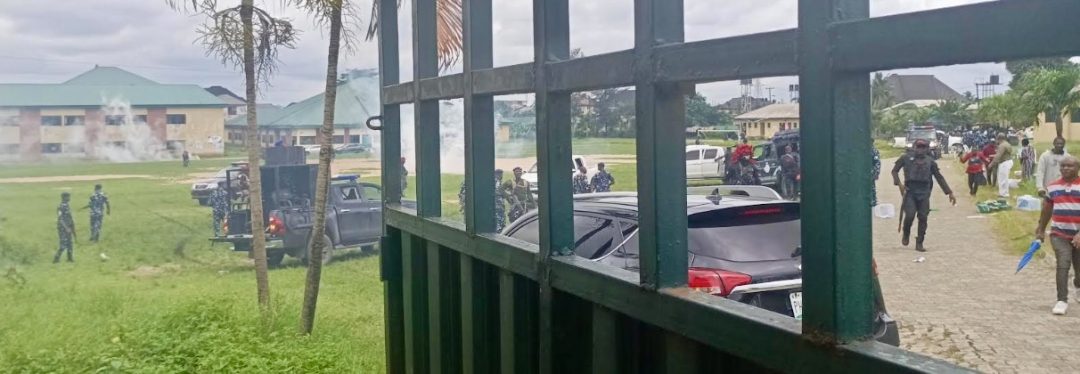 Chaos in Port Harcourt as Police Disrupt Illegal LG Election: A Battle Between Law and Lawlessness