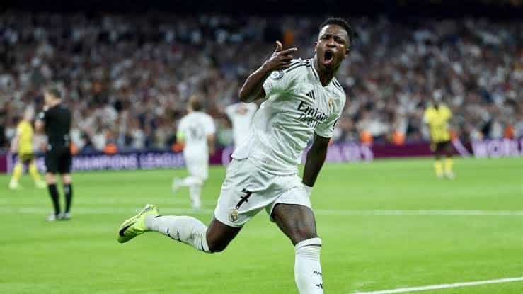 UCL Sensation: Vinicius Junior’s Scintillating Hattrick Powers Real Madrid to a 5-2 Victory Over Borussia Dortmund