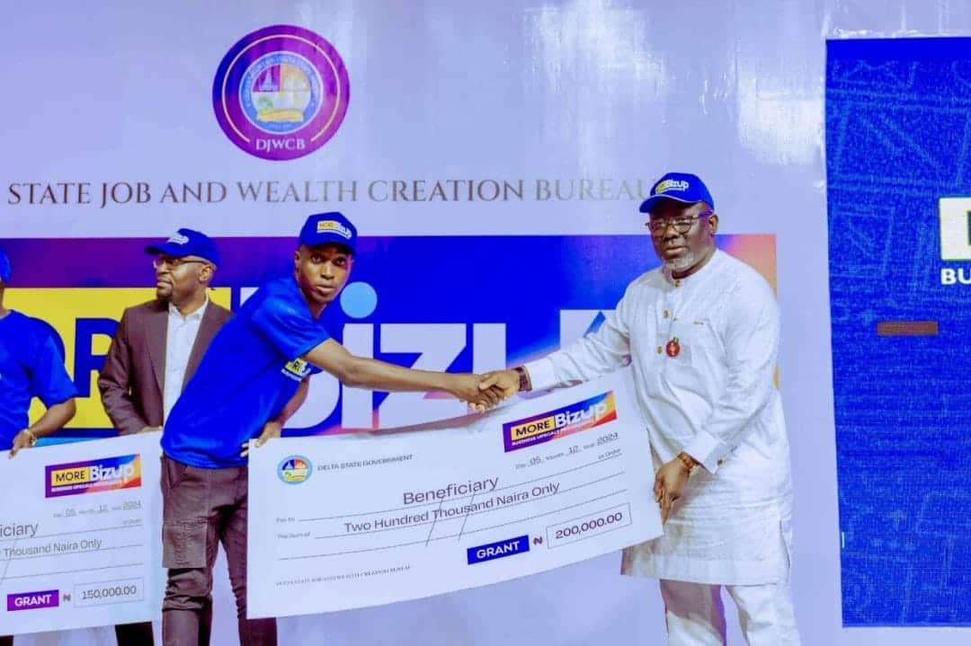 Oborevwori’s MORE Biz-Up Gamble: Will Delta State’s N2 Billion MSME Grants Deliver Prosperity or Political Patronage?