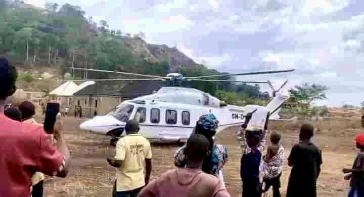 Natasha Defies Ban: Sensational Kogi Homecoming by Helicopter!